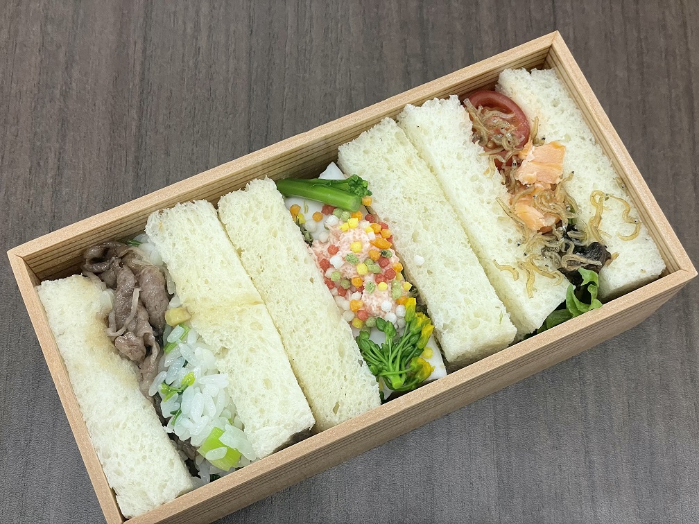 日本料理福富【老舗料亭が生み出したアイディア勝負「和のサンドイッチ」】